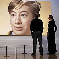Photo effect - Contemplating the high art