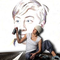 Photo effect - Graffiti