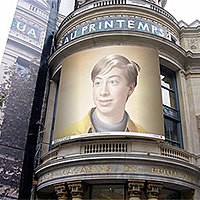 Photo effect - Grand magasin Printemps