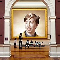 Photo effect - In the Gallery