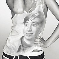 Photo effect - On the T-shirt