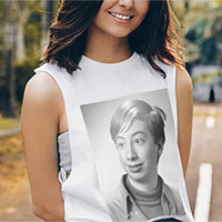 Photo effect - Photo print on tshirt