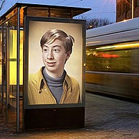 Photo effect - Train Passing The Station
