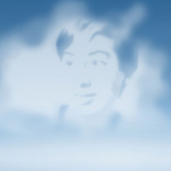 Photo effect - Image among the clouds