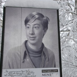 Photo effect - Snowbound billboard