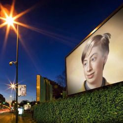 Photo effect - These bright street lights