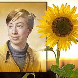 Photo effect - Photo editing done by a sunrise