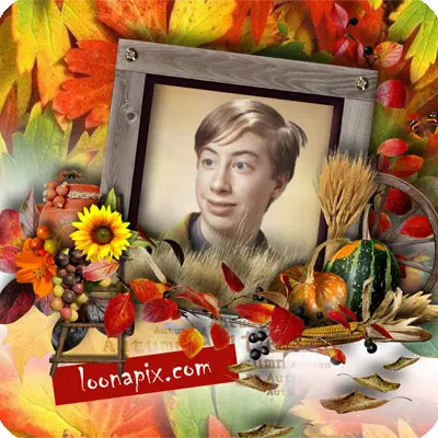 Photo effect - Surrounded by autumnal colors