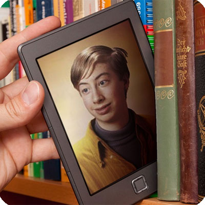 Photo effect - Modern choice of book