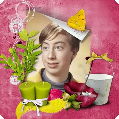 Photo effect - Colors of freshness everywhere