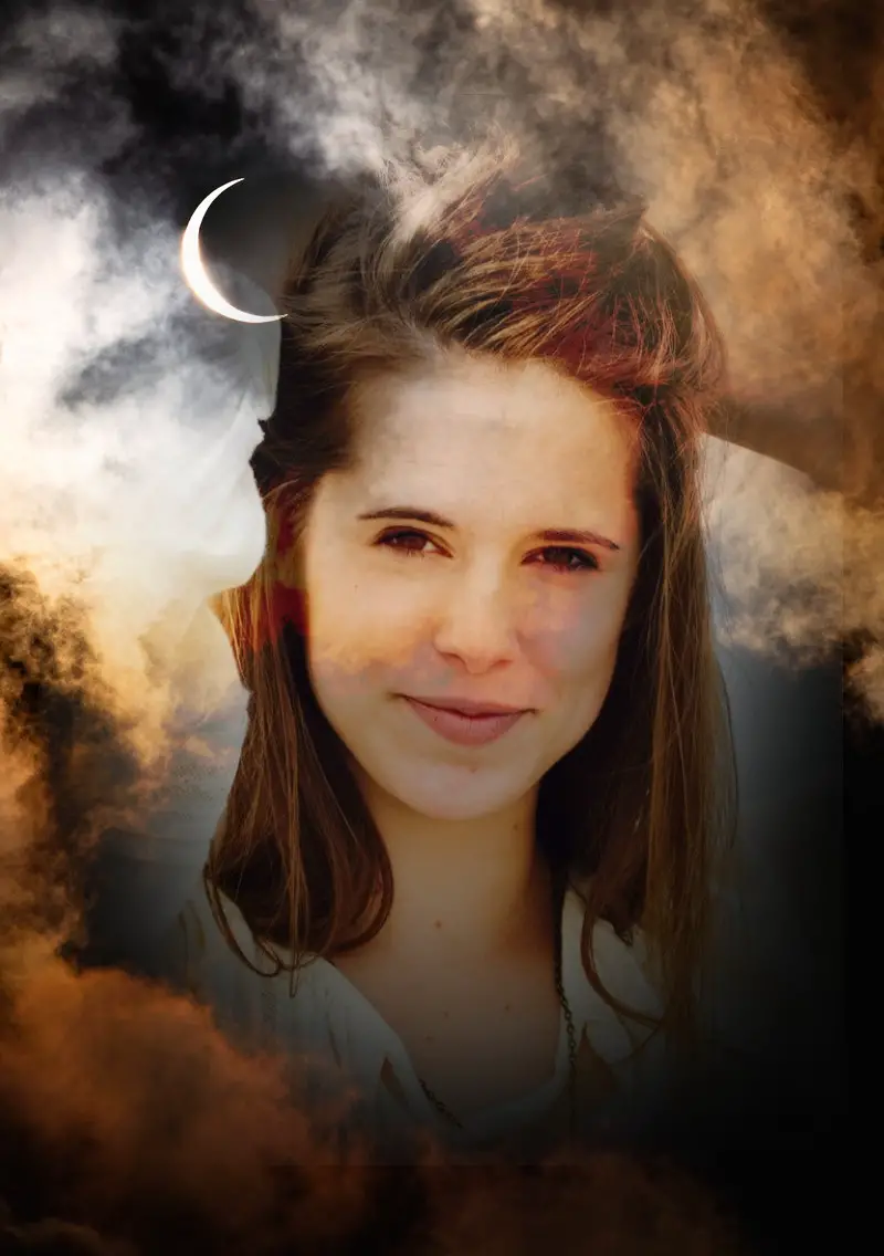 Photo effect - Creepy moonlight