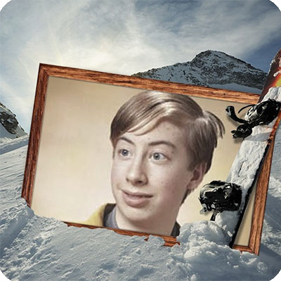 Photo effect - Eat. Sleep. Snowboard