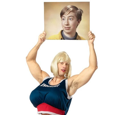 Photo effect - Funny ring girl