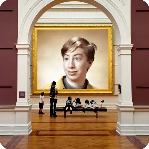 Photo effect - Shown in the gallery