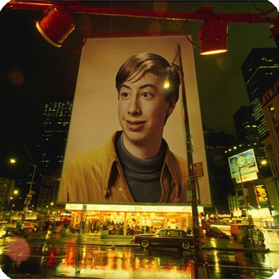 Photo effect - New York city night lights