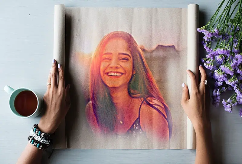 Photo effect - Pleasant memories