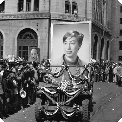 Photo effect - Old photo of the politician