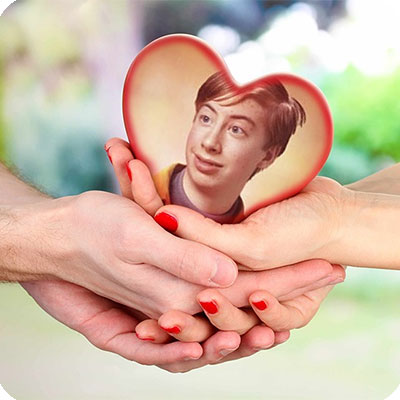 Photo effect - Save our love together