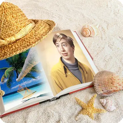 Photo effect - Photo album of summer moments